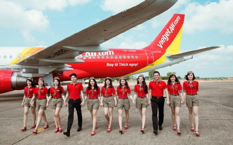 Vietjet có quy trình tuyển chọn và đào tạo nhân viên khắt khe